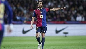 沙巴体育-每体：孔德大概率无缘战皇马，弗里克准备派加西亚、福特踢右后卫